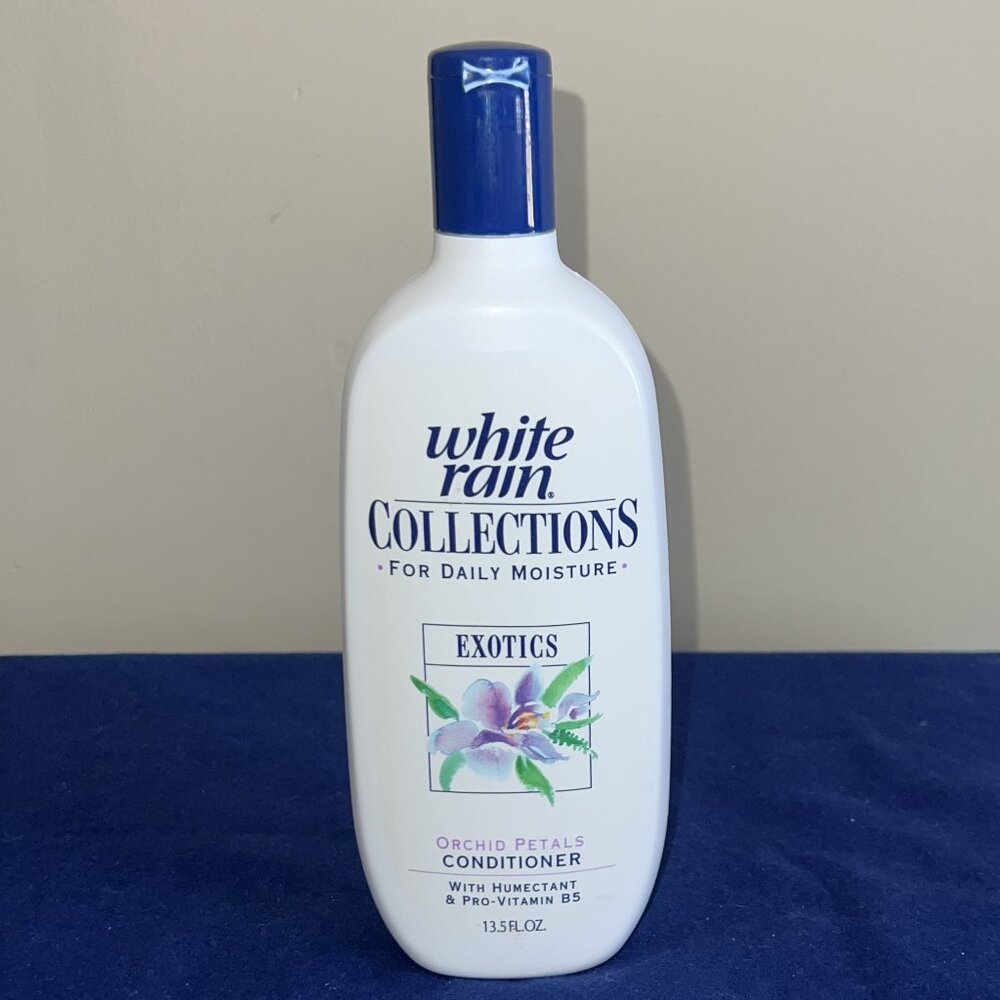 NEW 1997 White Rain Collections Exotics ORCHID Petals Conditioner Vtg Prop